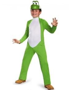 Costume da Yoshi deluxe per bambino