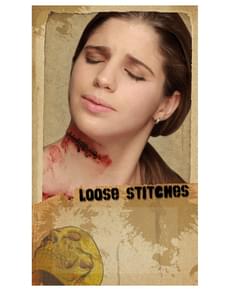 Tulehtunut ommeltu haava lateksiproteesi