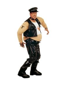 Man's Stocky Biker Costume