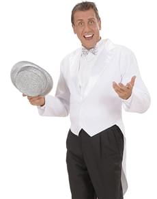 Frac bianco per uomo taglia grande