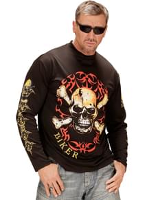 Biker T-Shirt für Herren in großer Größe