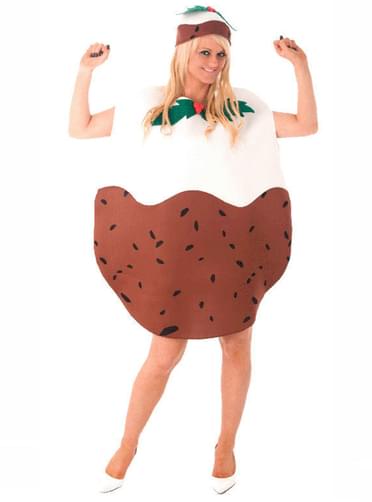 Jule Pudding Damekostyme