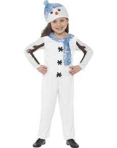 Child's Wrapped Up Warm Snowman Costume