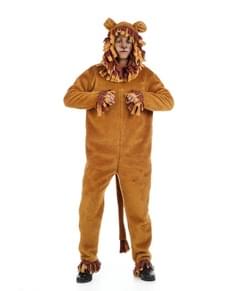 Man's Brave Lion Costume