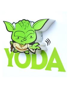 Dekorative Lampe 3D Yoda Cartoon