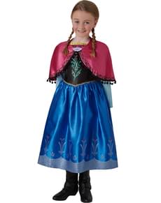 Frost Anna kostume deluxe til piger