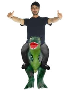 Hallucinating on a Dino’s Shoulders Ride On Costume