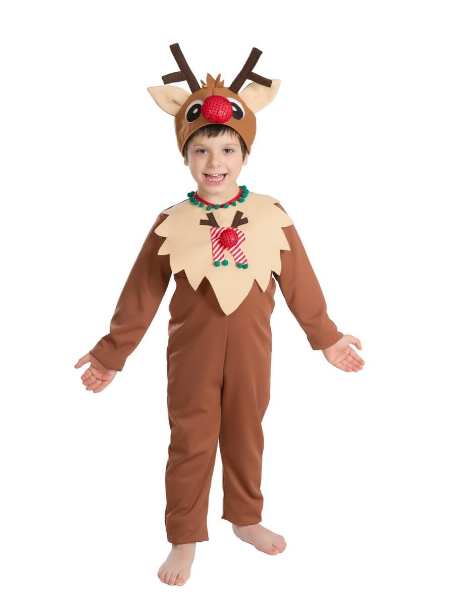 Download Reindeer Boy Child Costume: buy online at Funidelia.