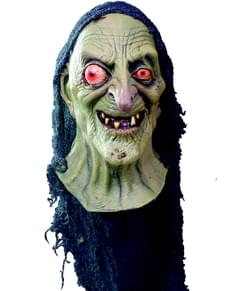 Flosset havhekse maske til voksne