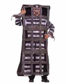 Indespærret fange kostume til voksne