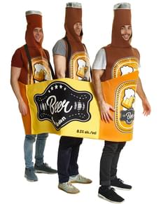 Bierflaschen Pack Kostüm für Erwachsene