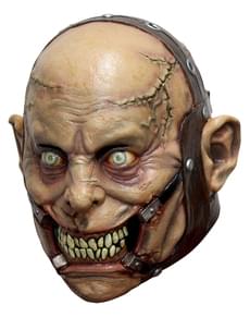 Maschera psicopatico lunatico in lattice per adulto