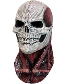 Fleischige Kopf Latex-Maske für Erwachsene