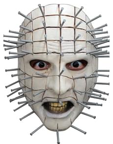 Pinhead Hellraiser Latex-Maske für Erwachsene