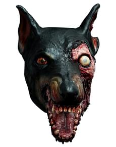 Zombiehund Latex-Maske für Erwachsene aus Resident Evil