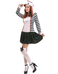 Costume da marinaia elegante per donna