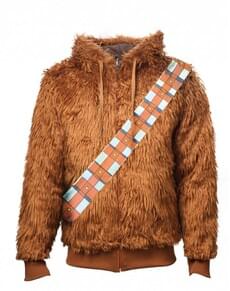 Reversible Chewbacca Star Wars hoodie for adults
