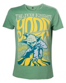 Yoda Jediridderen Star Wars T-Skjorte for Menn