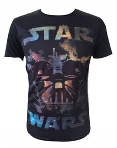 Darth Vader Star Wars Avtrykk T-Skjorte for Menn