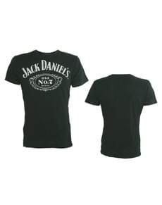 T-shirt noir Jack Daniel's numéro 7 homme
