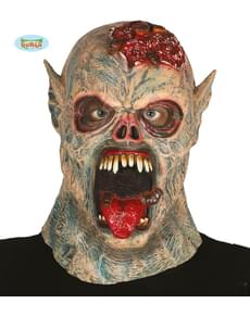 Maske Monster mit Würmern aus Latex für Erwachsene