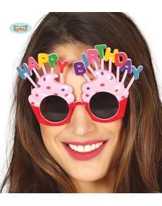Lunettes Happy Birthday adulte