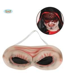 Loup en latex monstre sans yeux