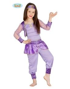 Violettes Kostüm arabische Tänzerin für Mädchen